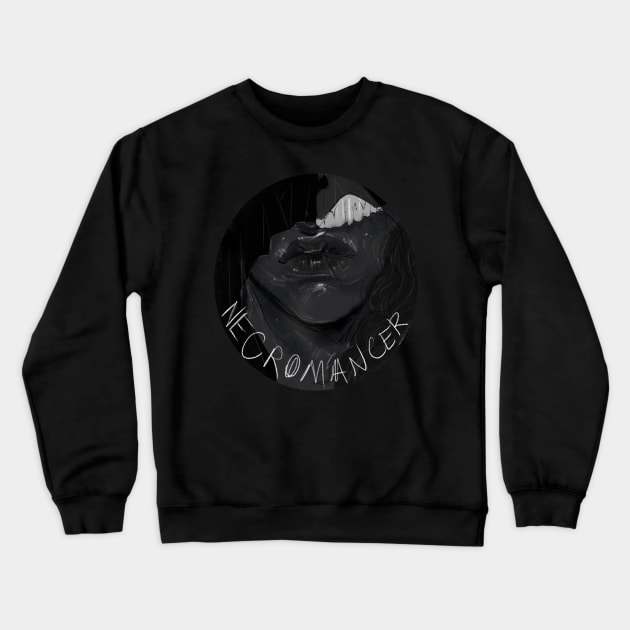 Necromancer Crewneck Sweatshirt by Krovav